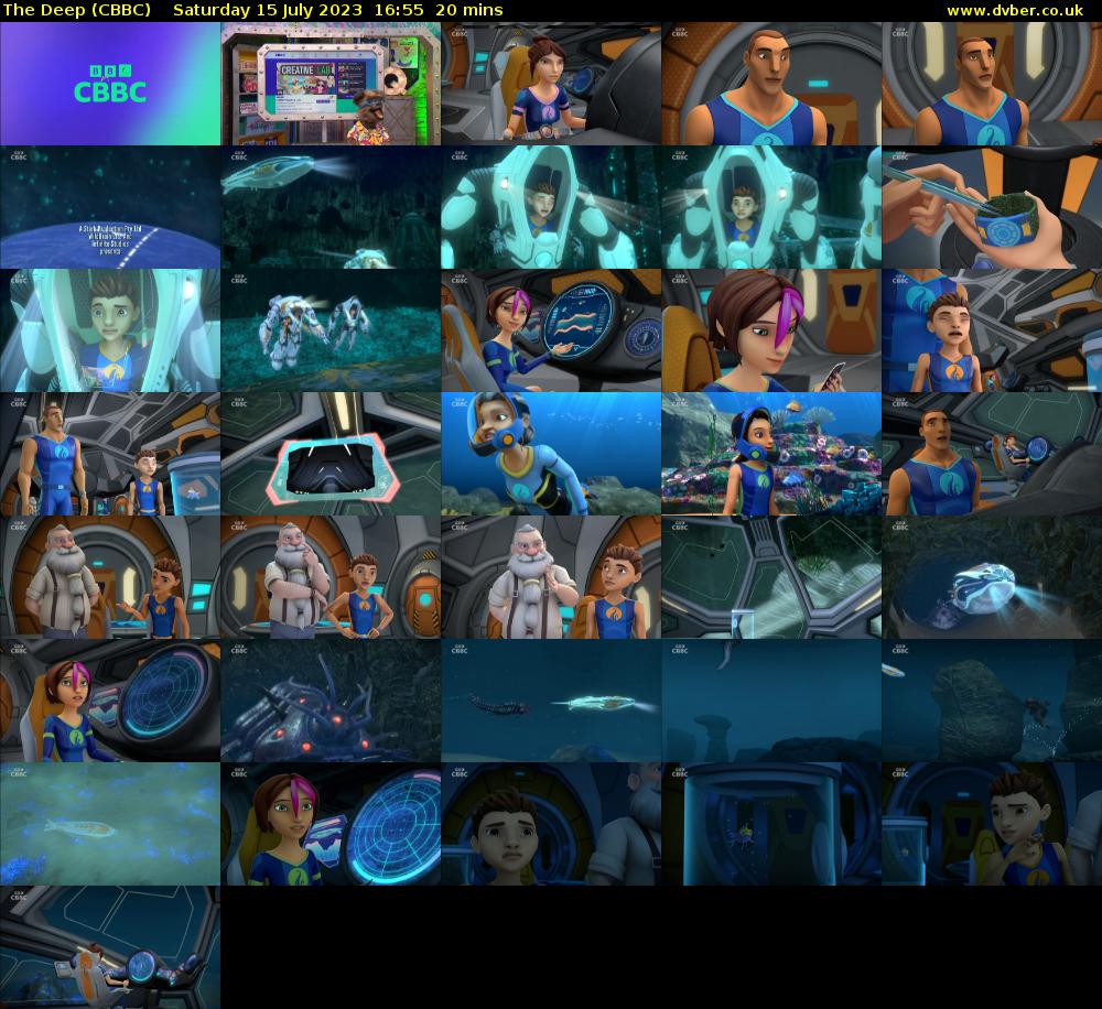 The Deep (CBBC) Saturday 15 July 2023 16:55 - 17:15