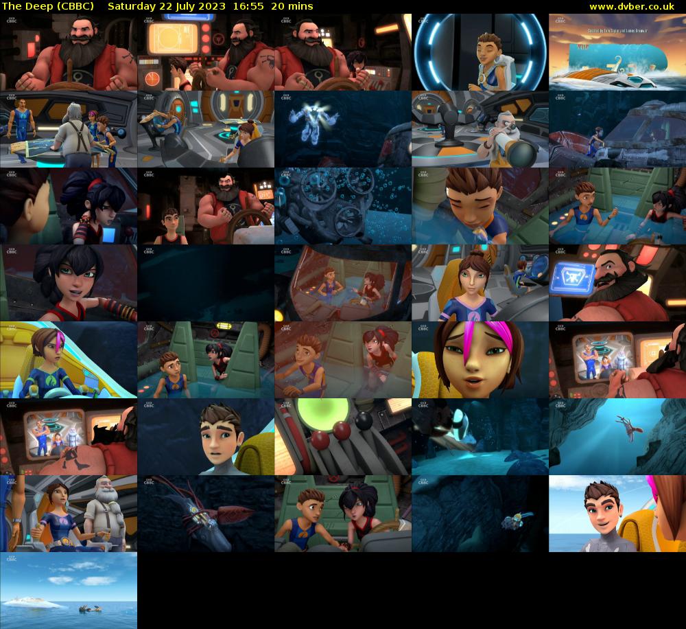 The Deep (CBBC) Saturday 22 July 2023 16:55 - 17:15