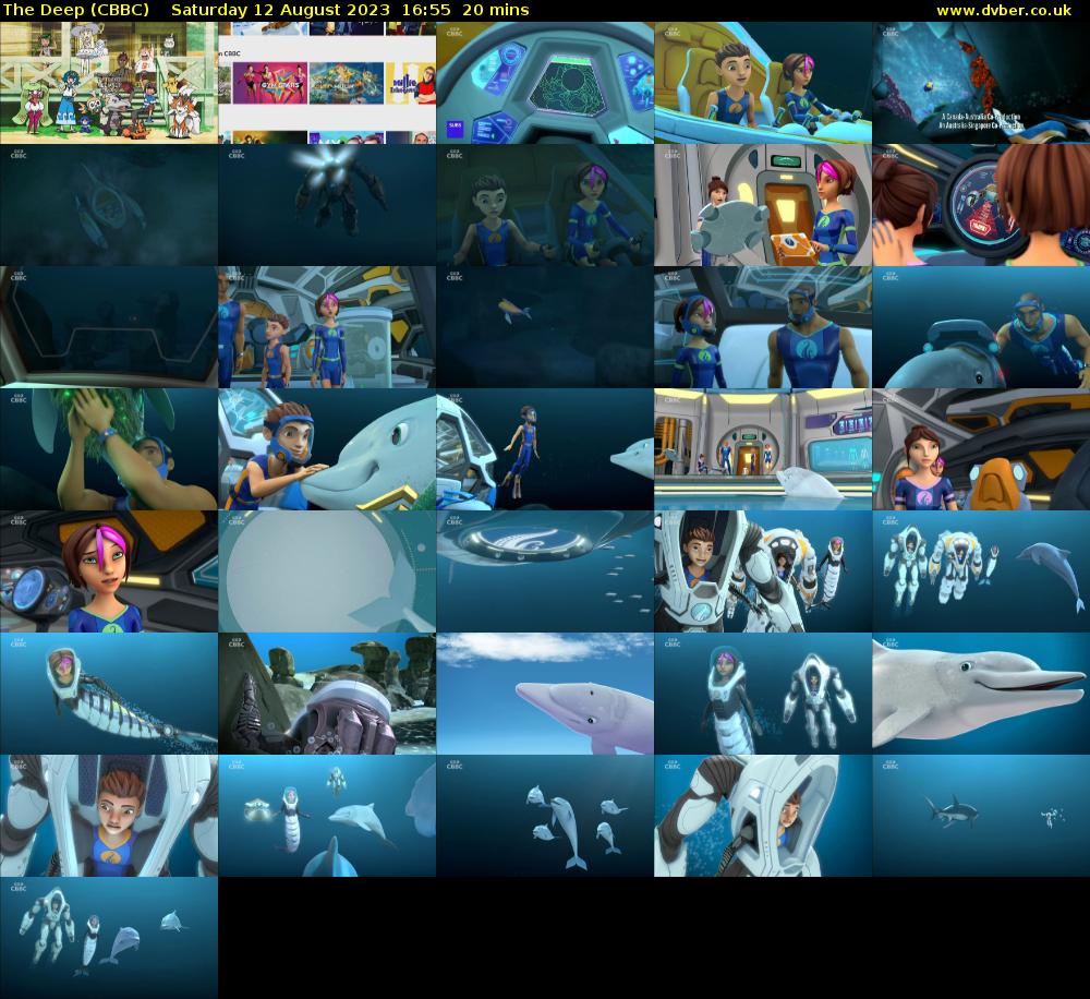 The Deep (CBBC) Saturday 12 August 2023 16:55 - 17:15
