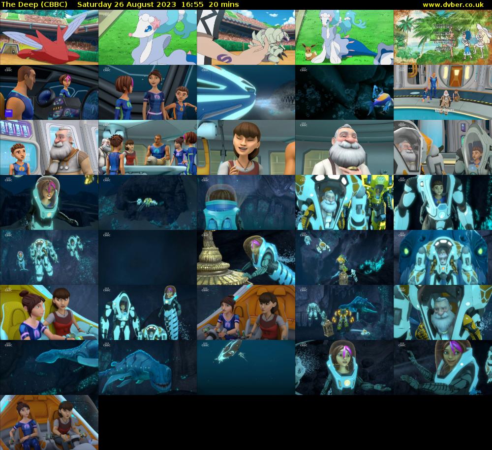 The Deep (CBBC) Saturday 26 August 2023 16:55 - 17:15