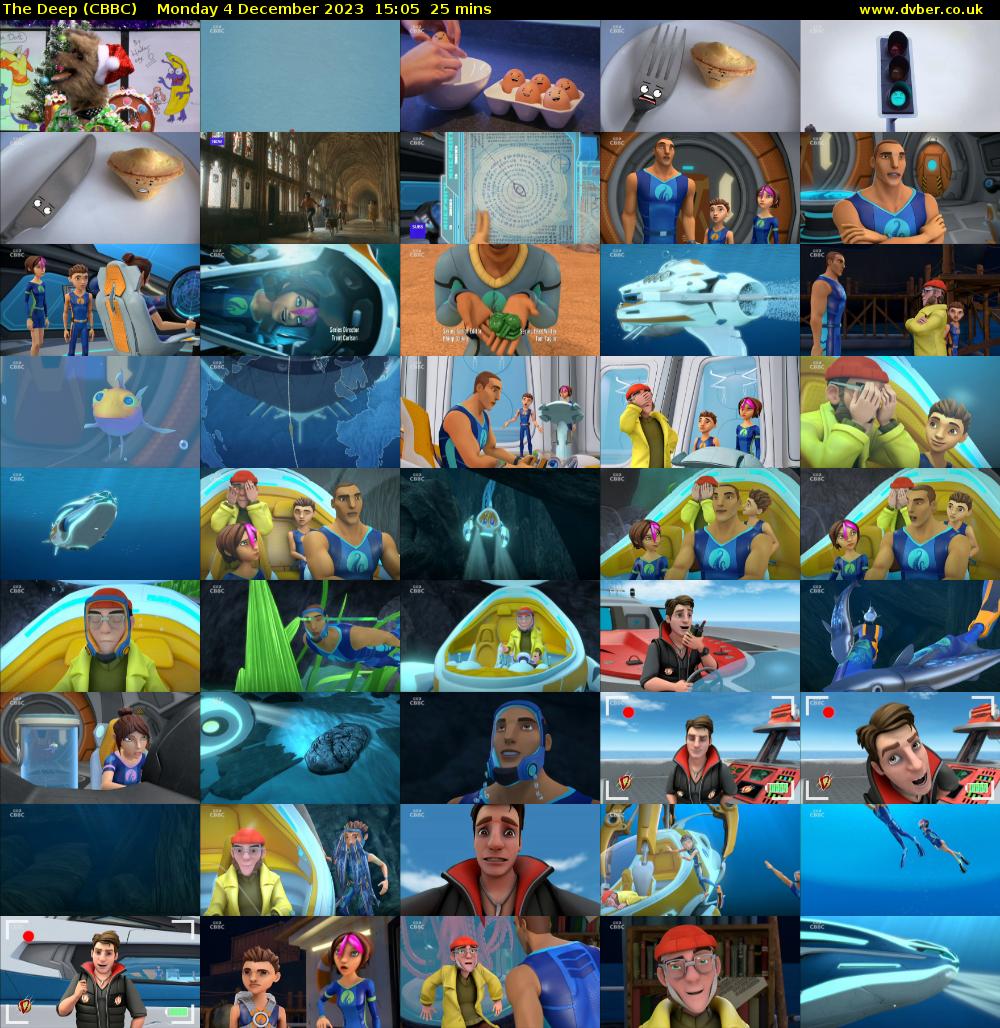 The Deep (CBBC) Monday 4 December 2023 15:05 - 15:30