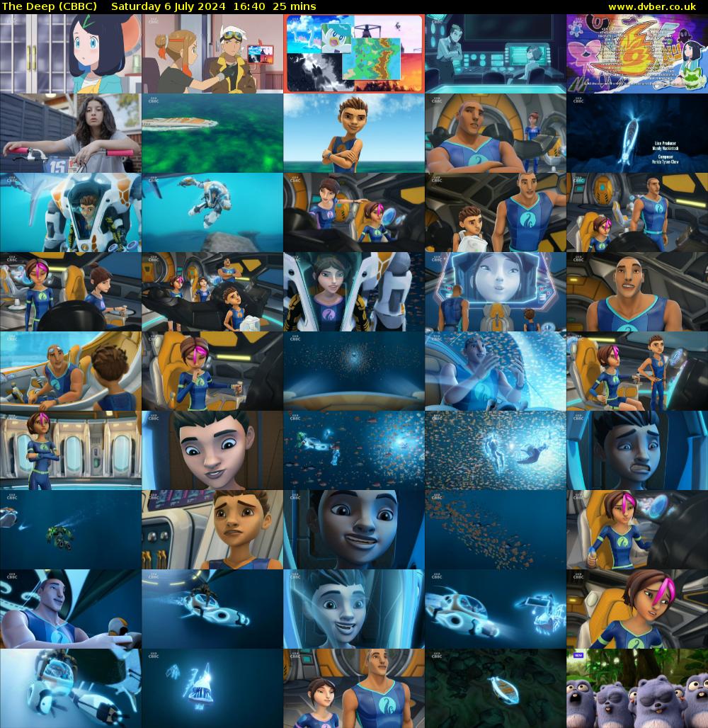 The Deep (CBBC) Saturday 6 July 2024 16:40 - 17:05