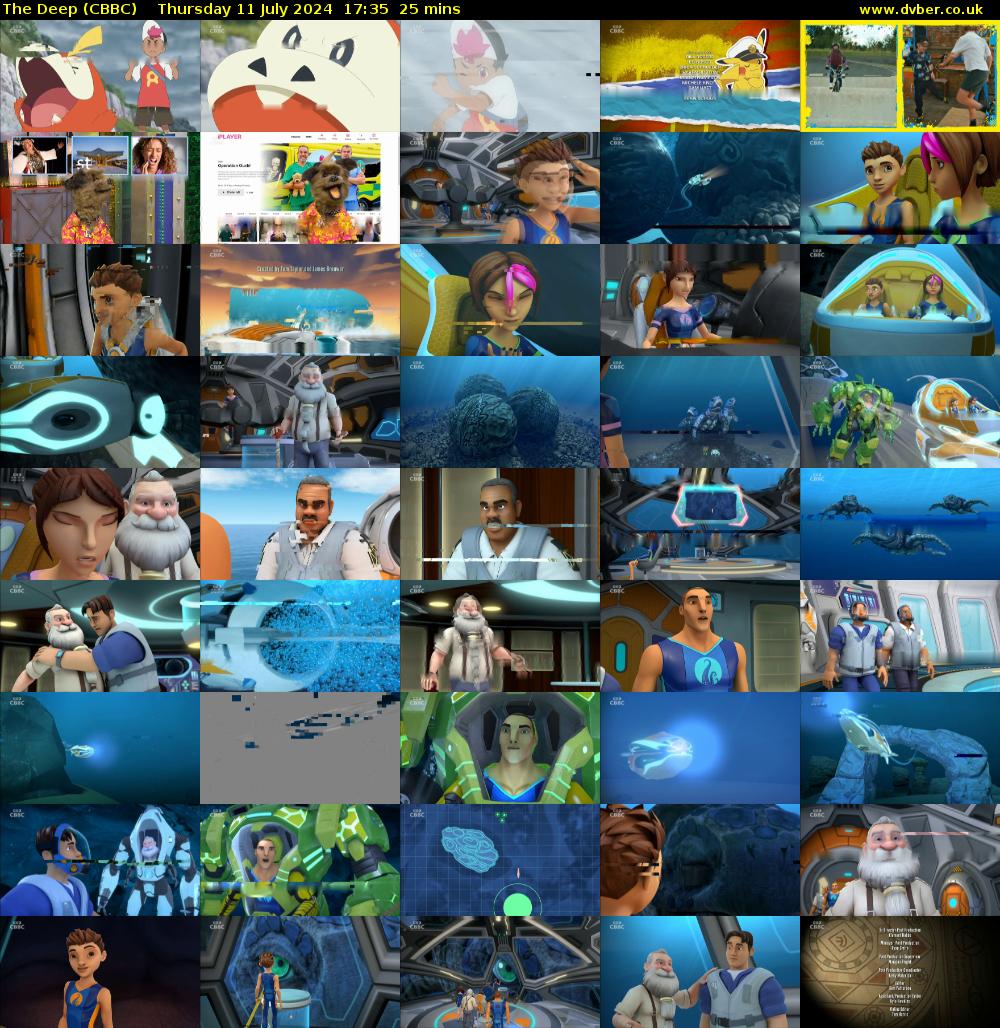 The Deep (CBBC) Thursday 11 July 2024 17:35 - 18:00