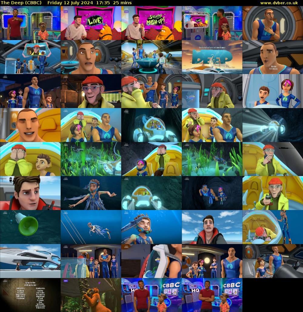 The Deep (CBBC) Friday 12 July 2024 17:35 - 18:00