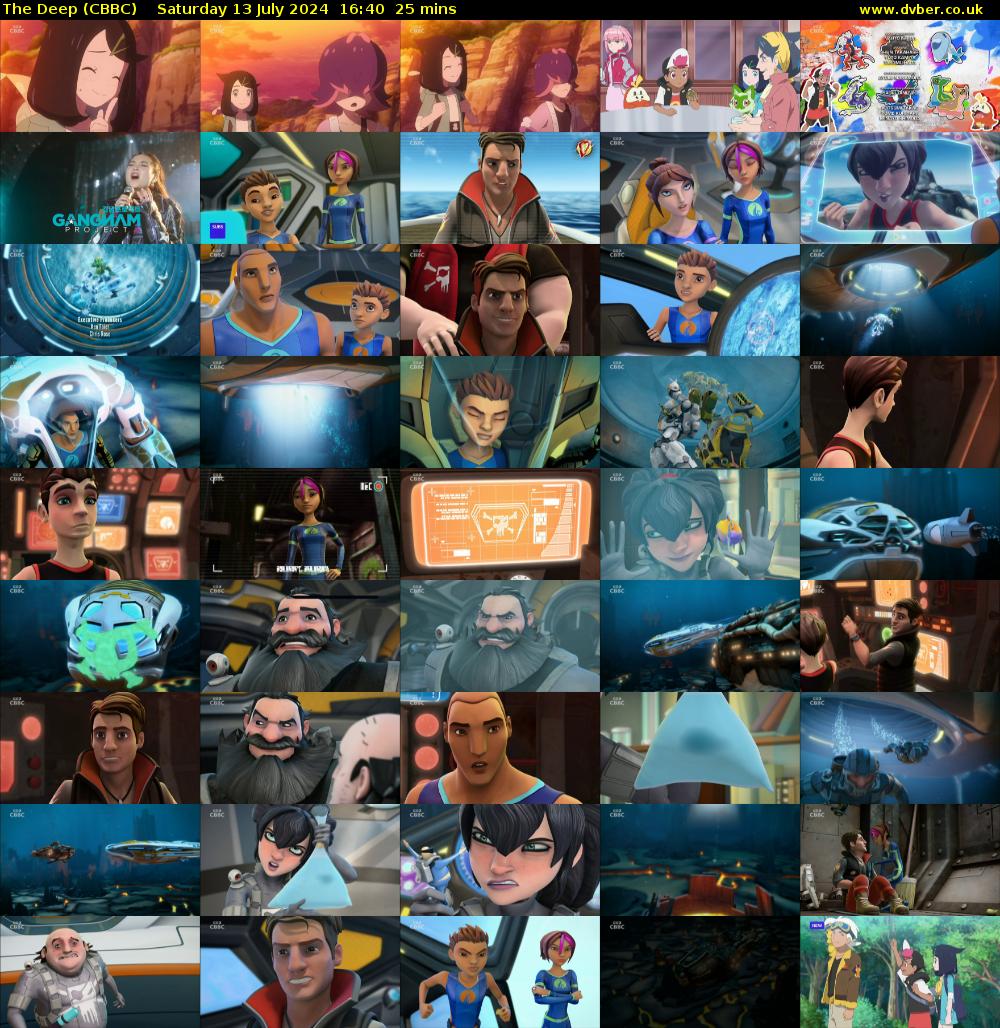 The Deep (CBBC) Saturday 13 July 2024 16:40 - 17:05