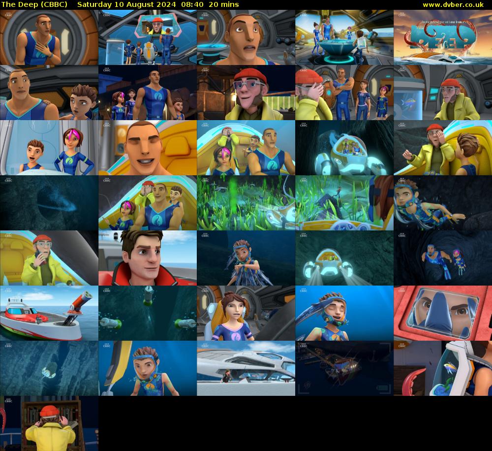 The Deep (CBBC) Saturday 10 August 2024 08:40 - 09:00