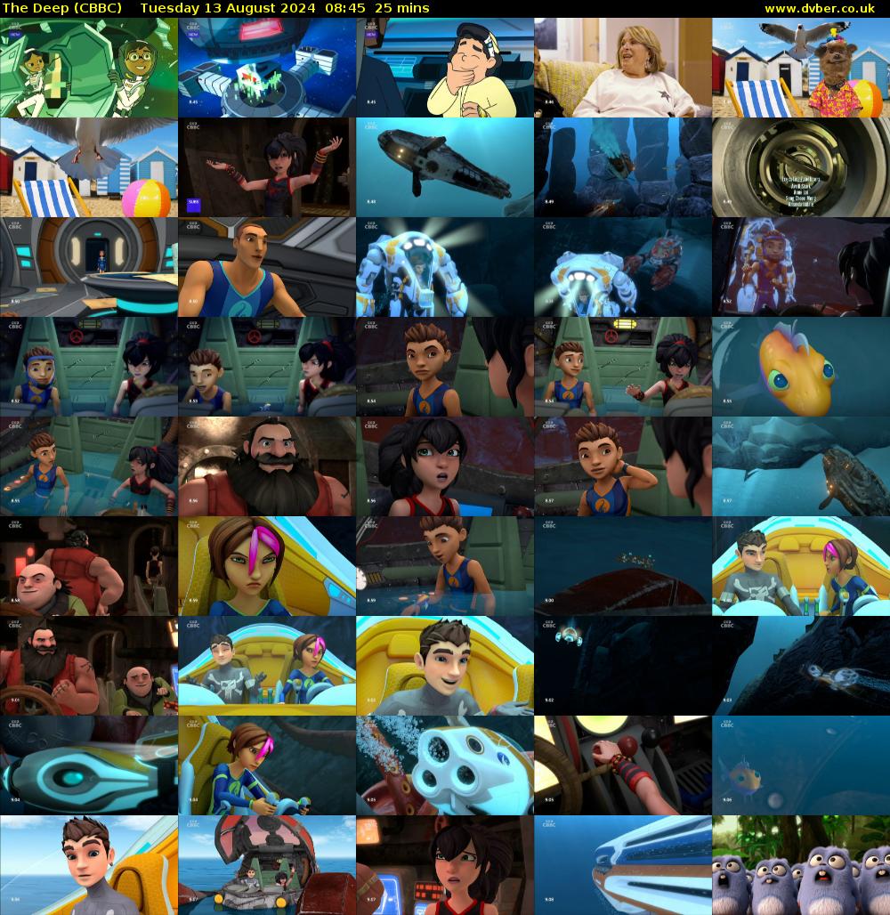 The Deep (CBBC) Tuesday 13 August 2024 08:45 - 09:10