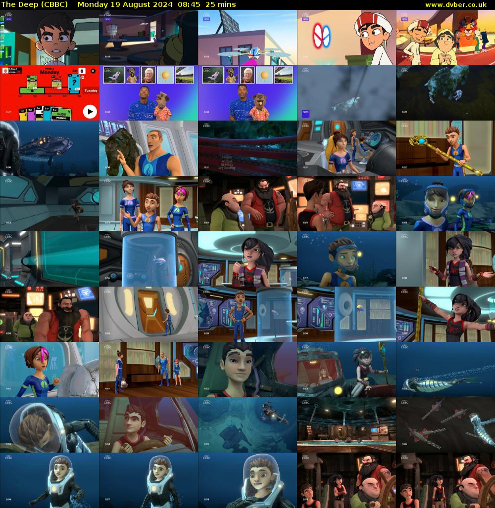 The Deep (CBBC) Monday 19 August 2024 08:45 - 09:10