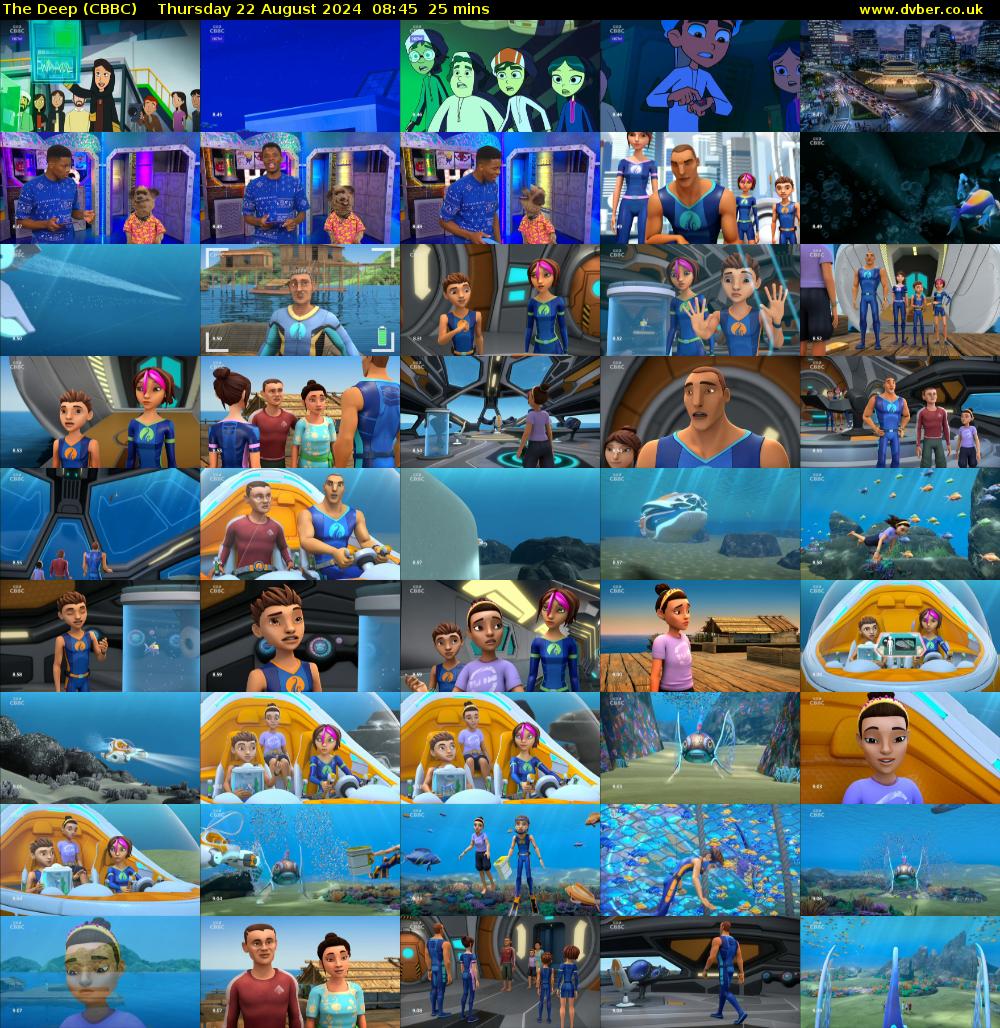 The Deep (CBBC) Thursday 22 August 2024 08:45 - 09:10