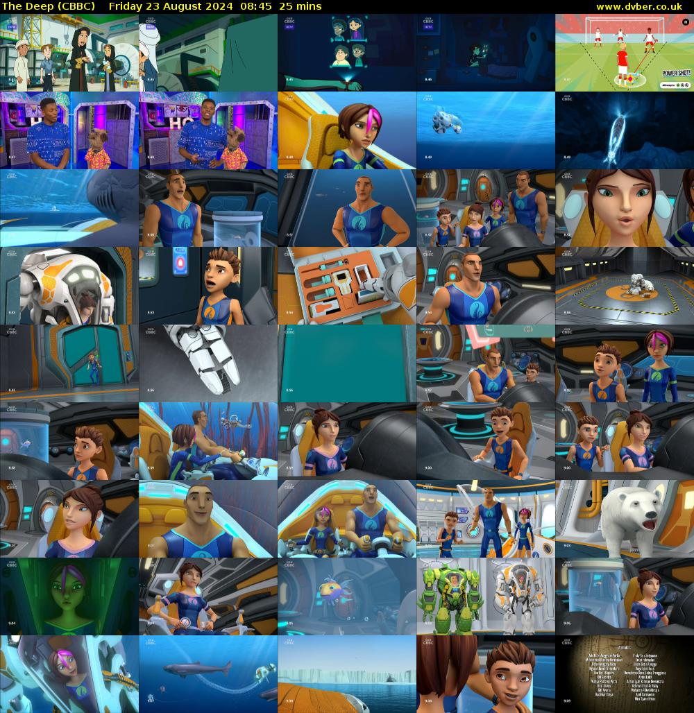 The Deep (CBBC) Friday 23 August 2024 08:45 - 09:10