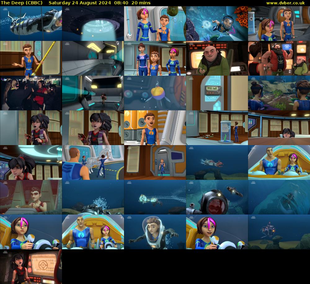 The Deep (CBBC) Saturday 24 August 2024 08:40 - 09:00