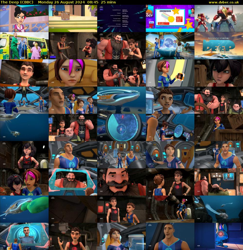 The Deep (CBBC) Monday 26 August 2024 08:45 - 09:10