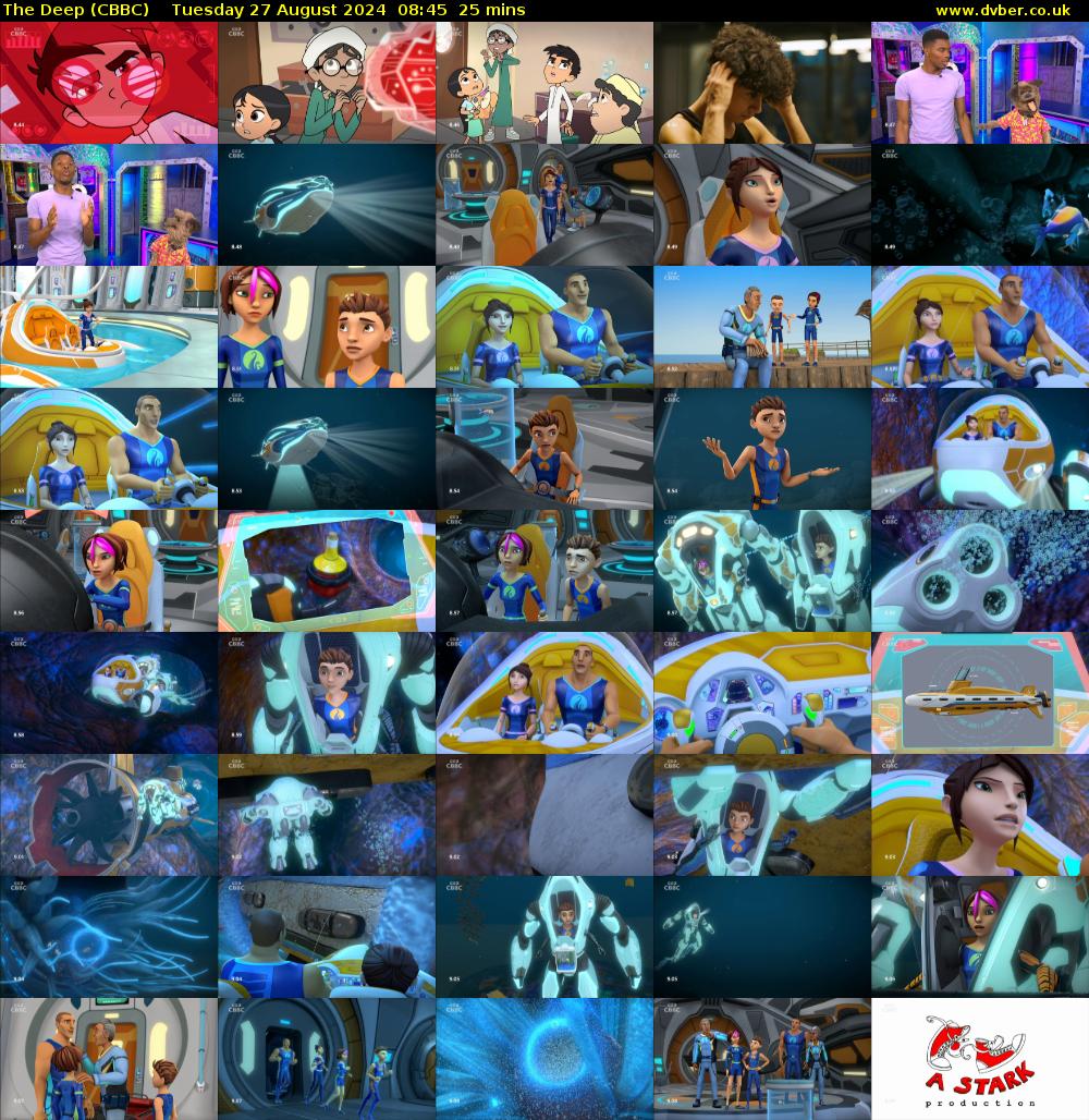 The Deep (CBBC) Tuesday 27 August 2024 08:45 - 09:10
