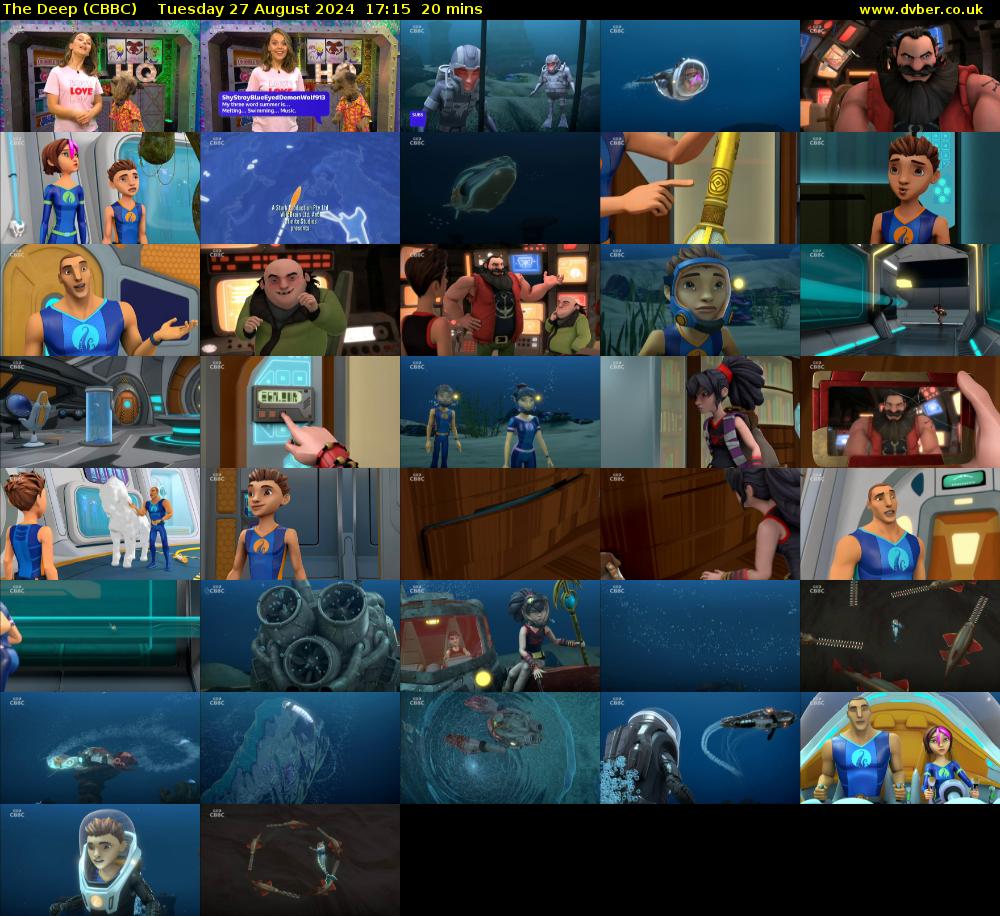 The Deep (CBBC) Tuesday 27 August 2024 17:15 - 17:35