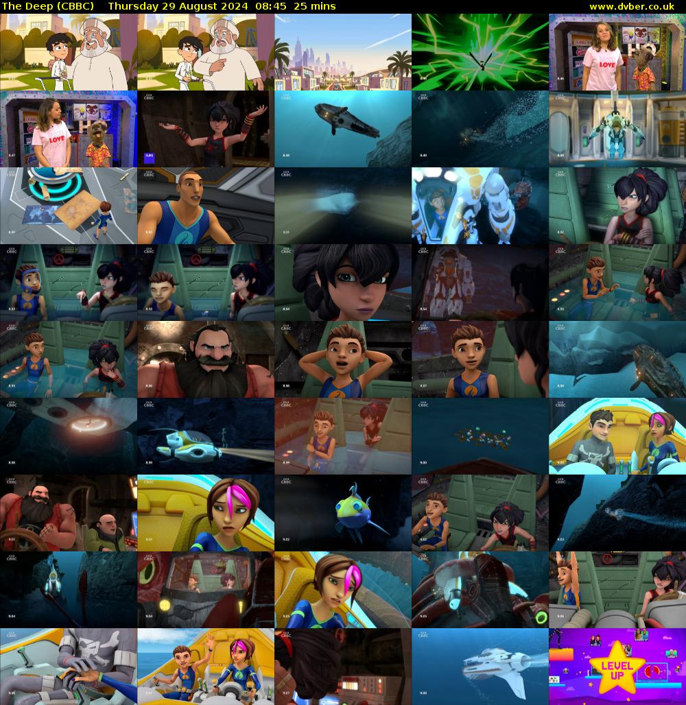 The Deep (CBBC) Thursday 29 August 2024 08:45 - 09:10