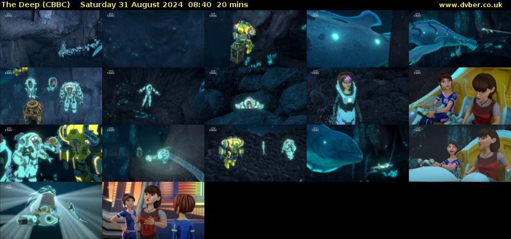 The Deep (CBBC) Saturday 31 August 2024 08:40 - 09:00