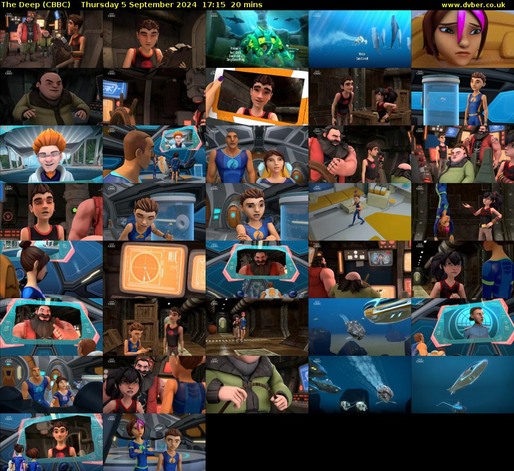 The Deep (CBBC) Thursday 5 September 2024 17:15 - 17:35