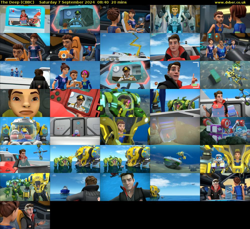 The Deep (CBBC) Saturday 7 September 2024 08:40 - 09:00