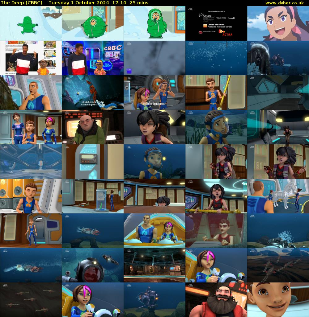 The Deep (CBBC) Tuesday 1 October 2024 17:10 - 17:35
