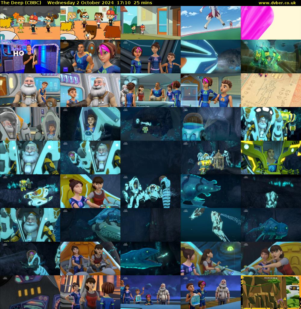 The Deep (CBBC) Wednesday 2 October 2024 17:10 - 17:35