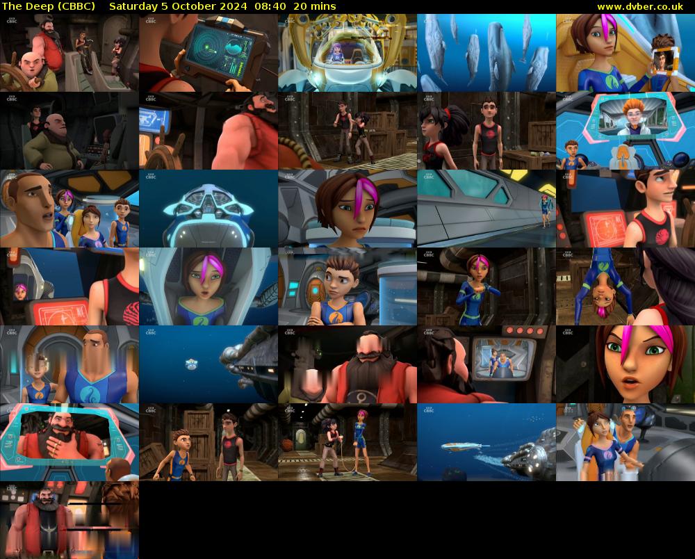 The Deep (CBBC) Saturday 5 October 2024 08:40 - 09:00