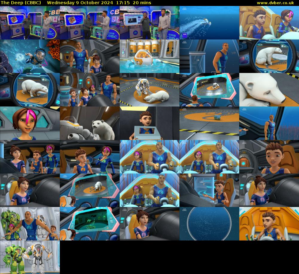 The Deep (CBBC) Wednesday 9 October 2024 17:15 - 17:35