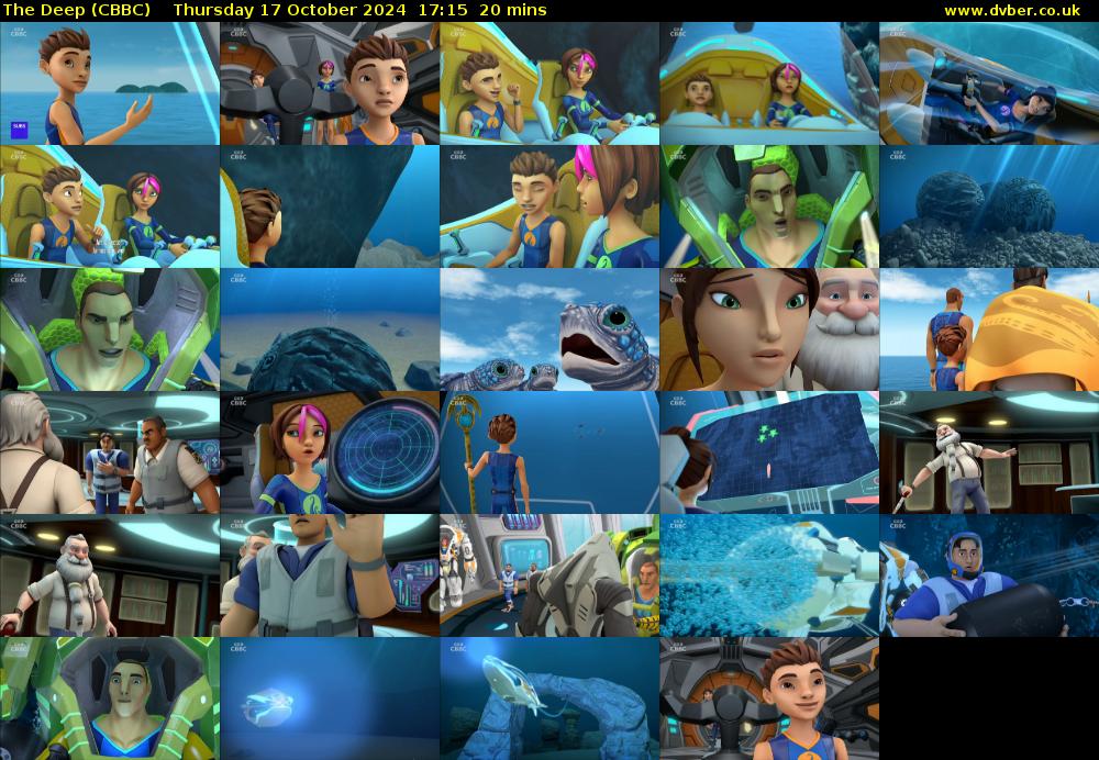 The Deep (CBBC) Thursday 17 October 2024 17:15 - 17:35