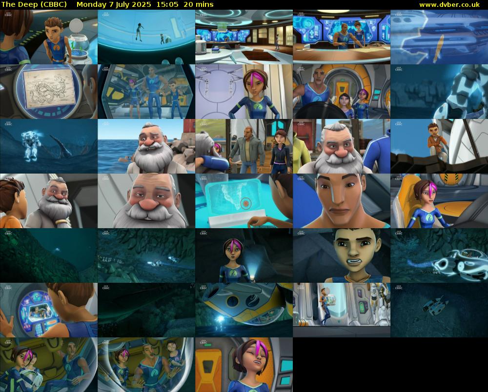 The Deep (CBBC) Monday 7 July 2025 15:05 - 15:25