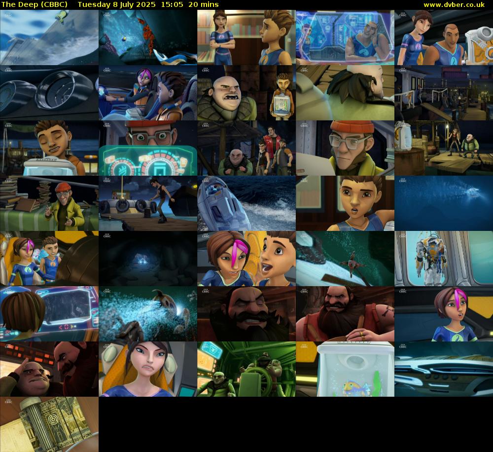 The Deep (CBBC) Tuesday 8 July 2025 15:05 - 15:25