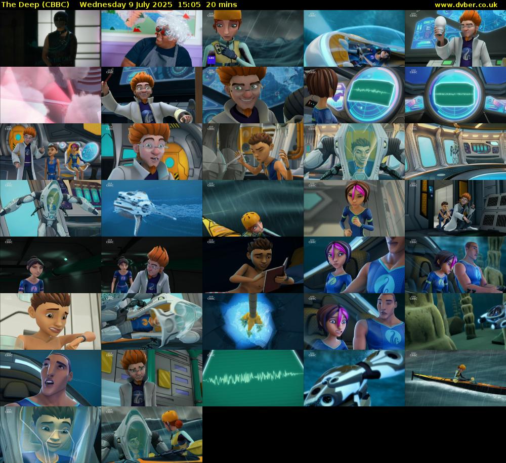 The Deep (CBBC) Wednesday 9 July 2025 15:05 - 15:25