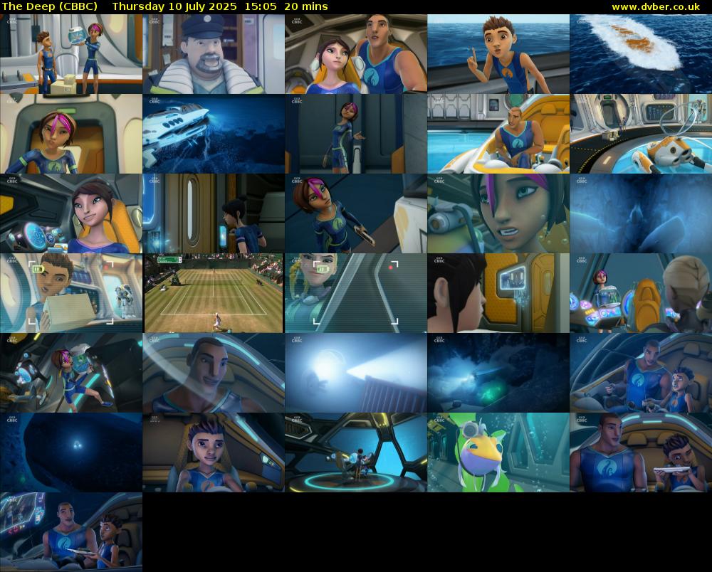 The Deep (CBBC) Thursday 10 July 2025 15:05 - 15:25