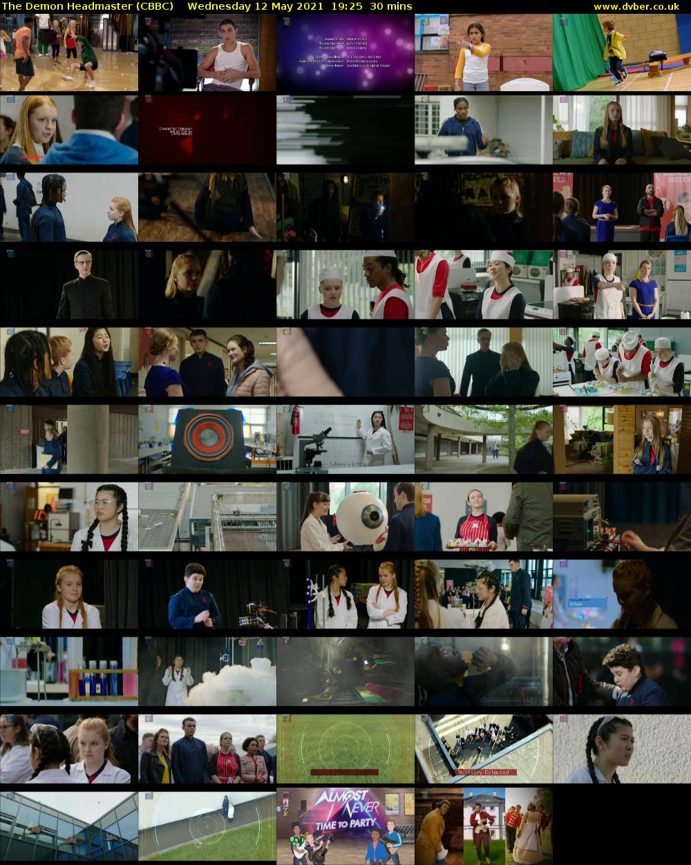 The Demon Headmaster (CBBC) Wednesday 12 May 2021 19:25 - 19:55