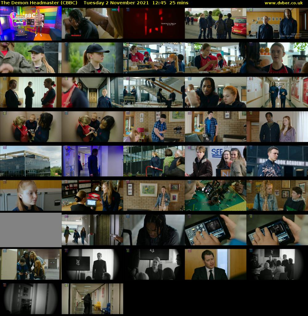The Demon Headmaster (CBBC) Tuesday 2 November 2021 12:45 - 13:10