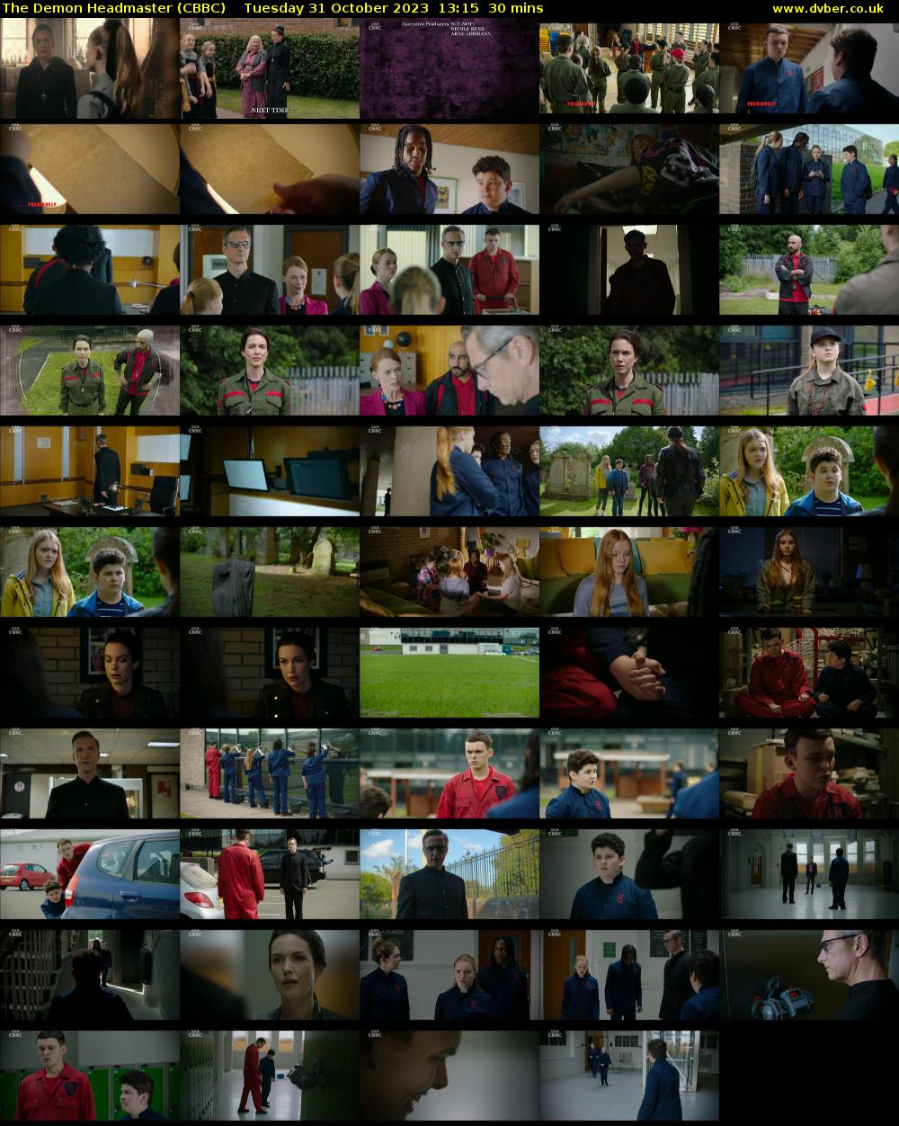 The Demon Headmaster (CBBC) Tuesday 31 October 2023 13:15 - 13:45