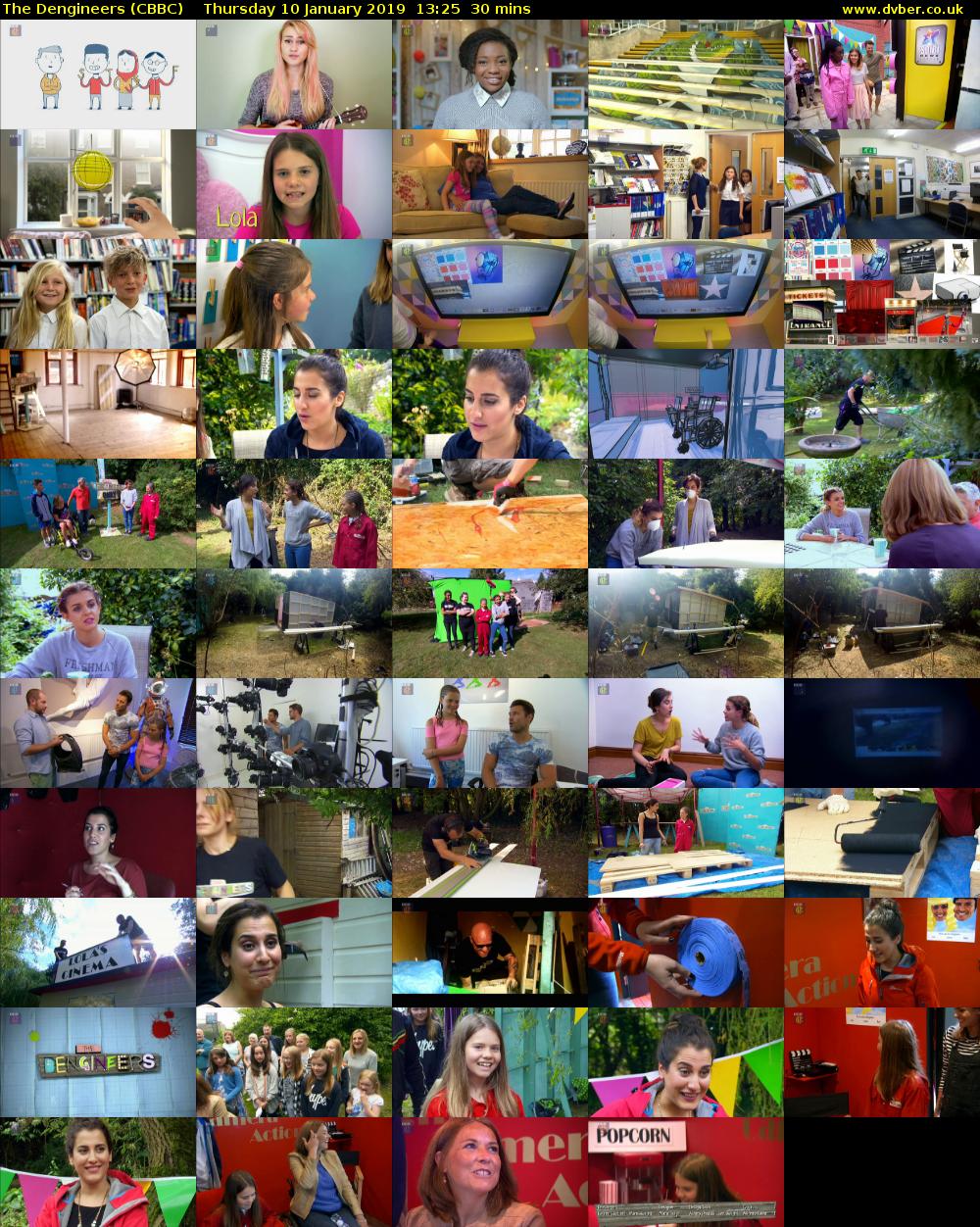 The Dengineers (CBBC) Thursday 10 January 2019 13:25 - 13:55