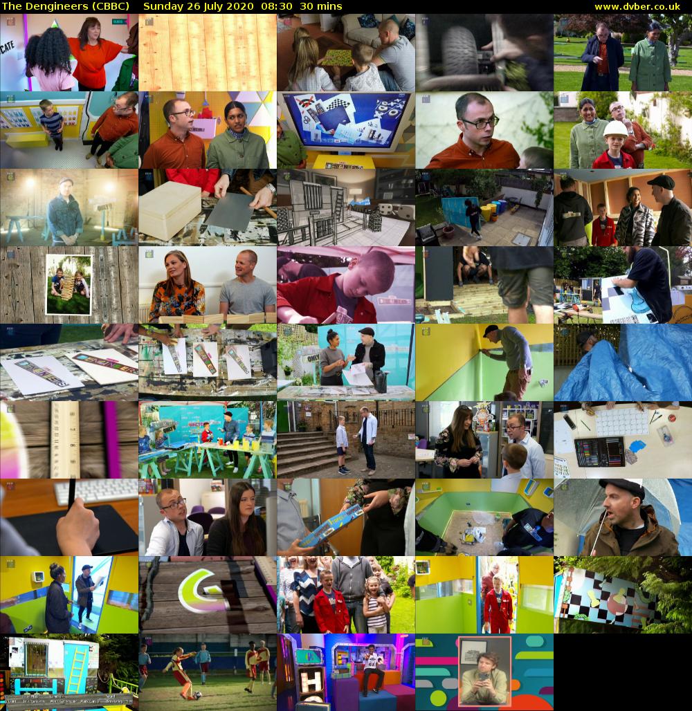 The Dengineers (CBBC) Sunday 26 July 2020 08:30 - 09:00