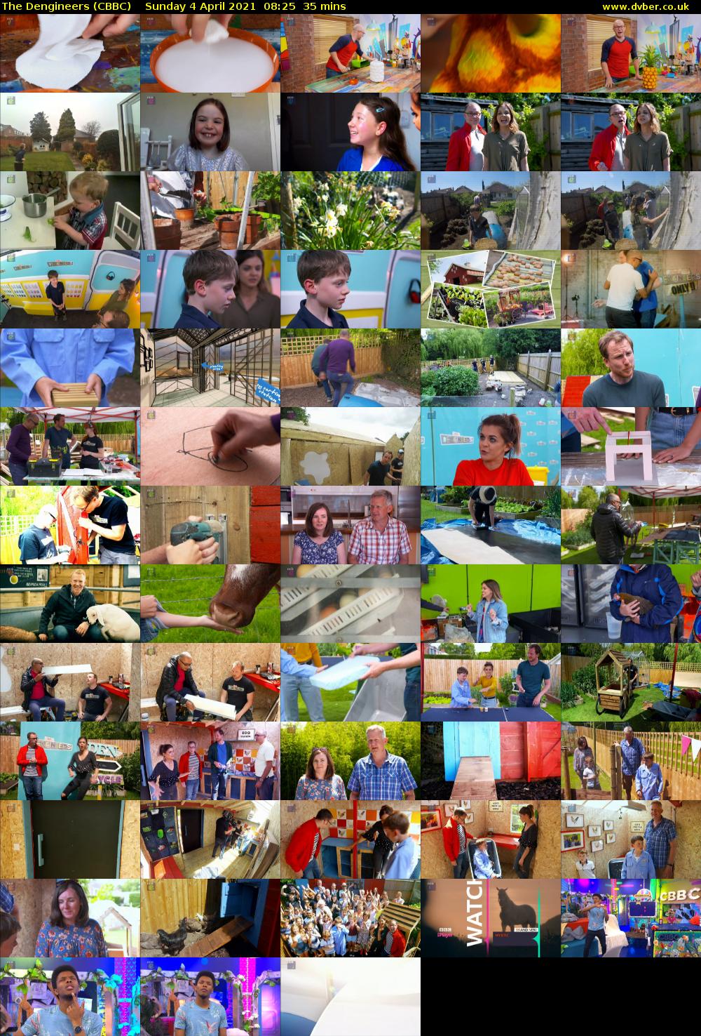 The Dengineers (CBBC) Sunday 4 April 2021 08:25 - 09:00