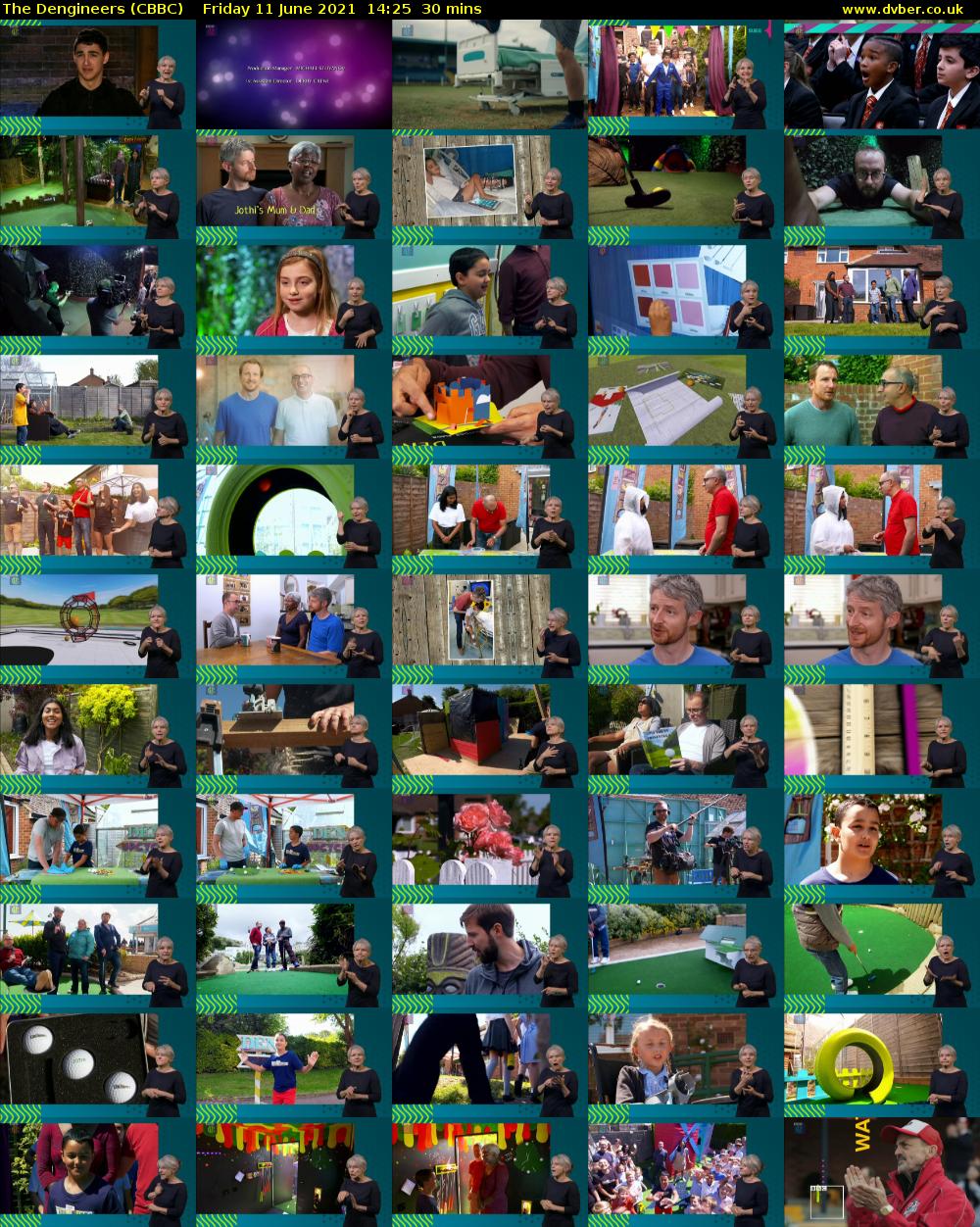 The Dengineers (CBBC) Friday 11 June 2021 14:25 - 14:55