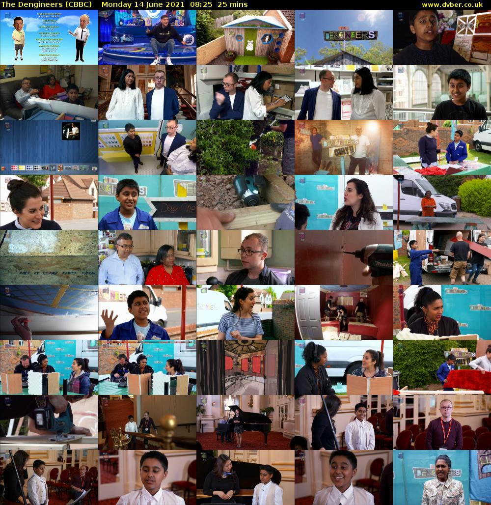 The Dengineers (CBBC) Monday 14 June 2021 08:25 - 08:50