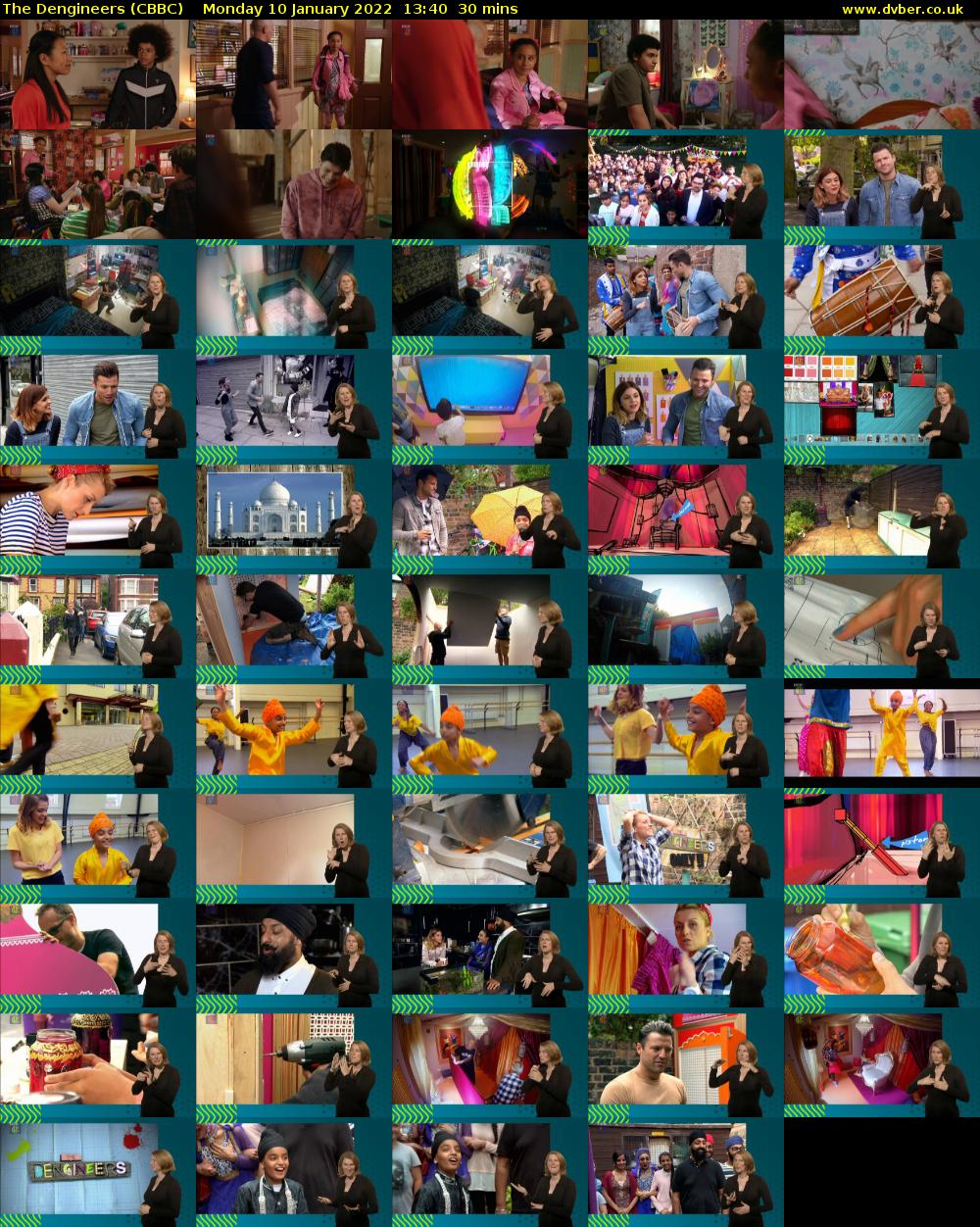 The Dengineers (CBBC) Monday 10 January 2022 13:40 - 14:10