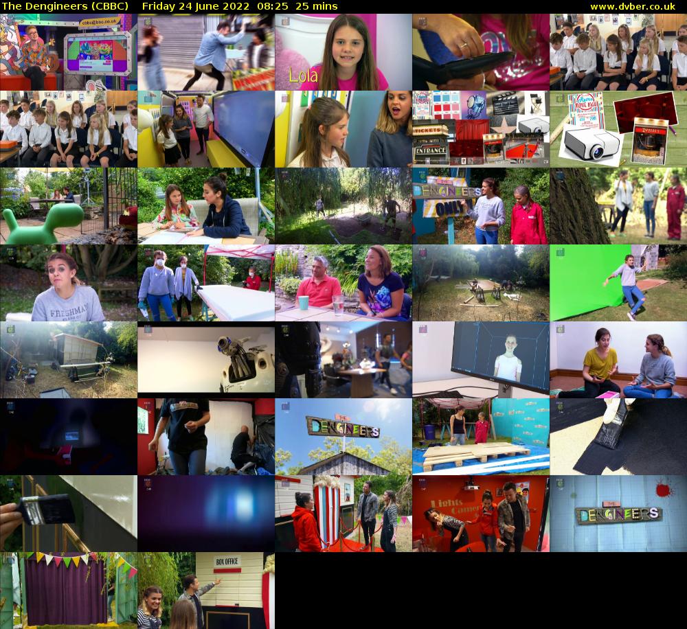 The Dengineers (CBBC) Friday 24 June 2022 08:25 - 08:50