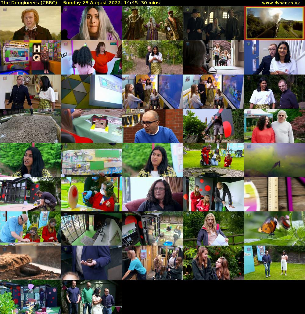The Dengineers (CBBC) Sunday 28 August 2022 14:45 - 15:15