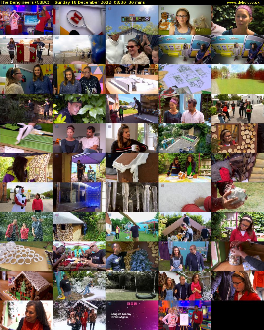 The Dengineers (CBBC) Sunday 18 December 2022 08:30 - 09:00
