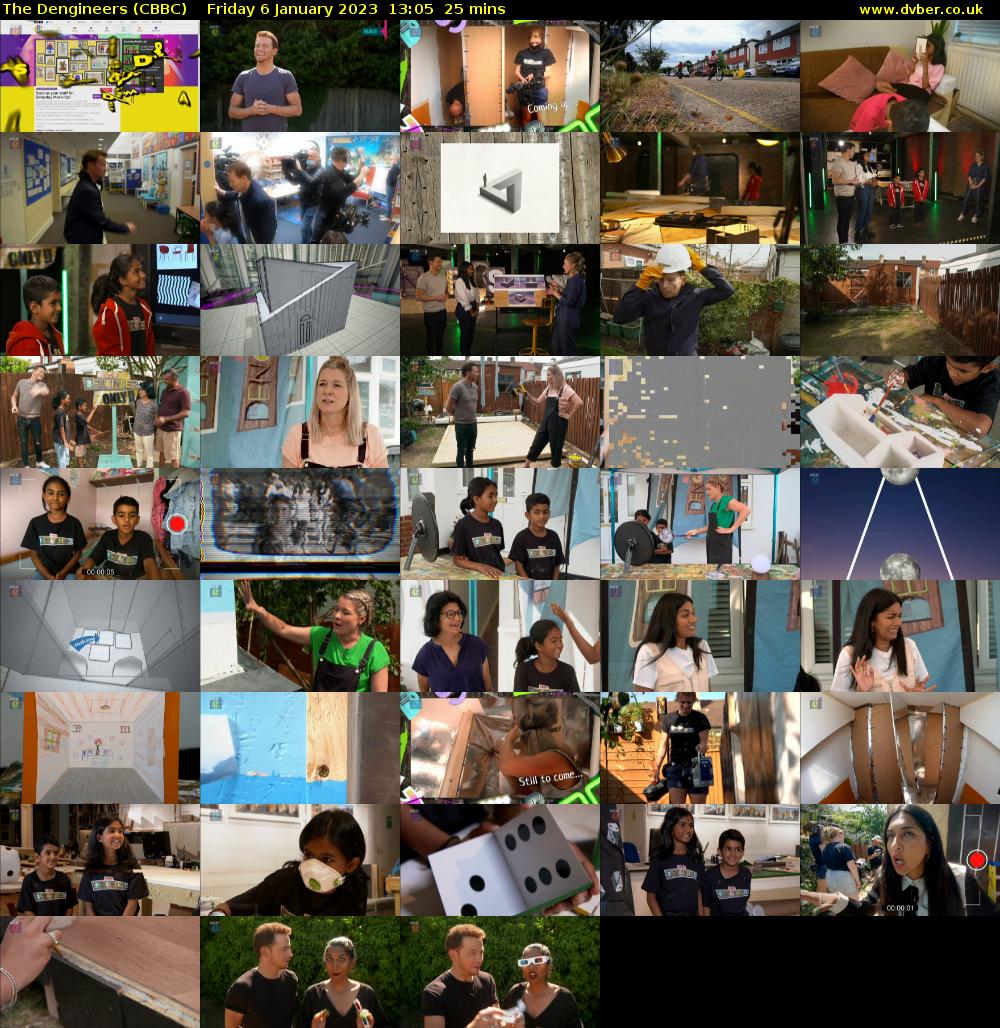 The Dengineers (CBBC) Friday 6 January 2023 13:05 - 13:30