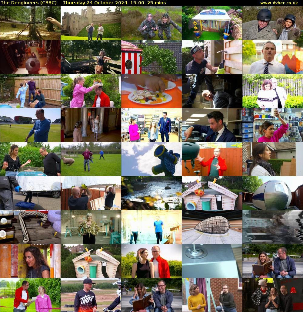 The Dengineers (CBBC) Thursday 24 October 2024 15:00 - 15:25