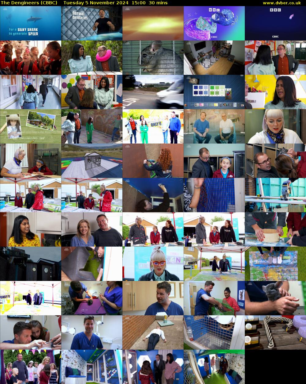 The Dengineers (CBBC) Tuesday 5 November 2024 15:00 - 15:30