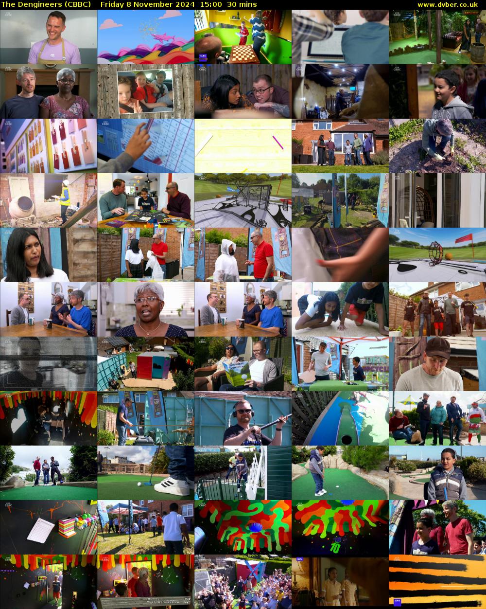 The Dengineers (CBBC) Friday 8 November 2024 15:00 - 15:30
