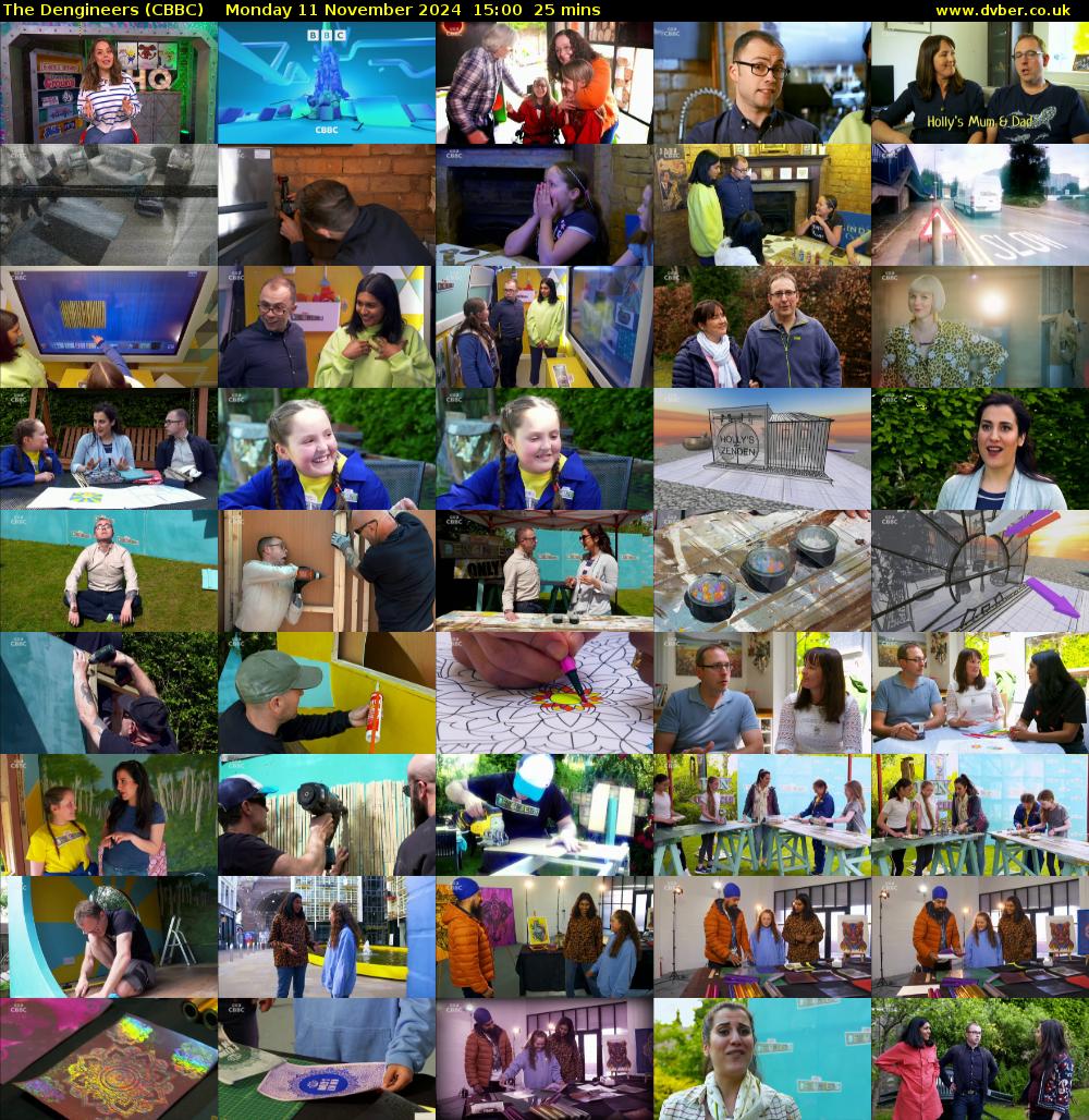 The Dengineers (CBBC) Monday 11 November 2024 15:00 - 15:25