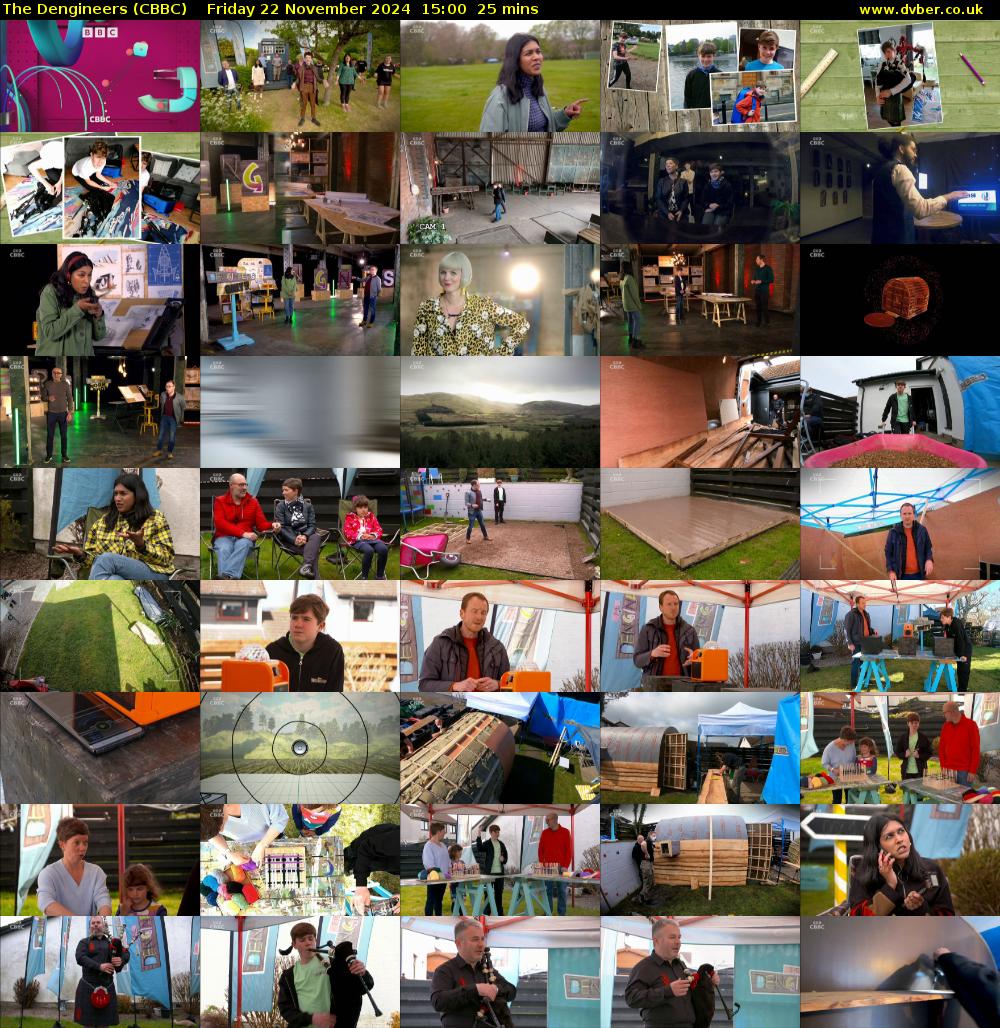 The Dengineers (CBBC) Friday 22 November 2024 15:00 - 15:25
