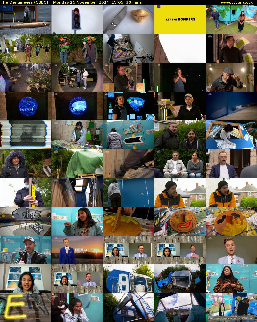 The Dengineers (CBBC) Monday 25 November 2024 15:05 - 15:35